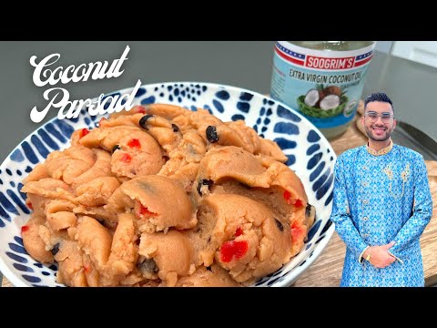 Coconut Parsad || Mohanbhog- Episode 458 #navratrispecial #navratri2022 #diwali2022