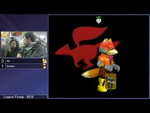 GSS 104 SSBM - Alt (Fox) vs. Golden (C. Falcon) - Melee LF
