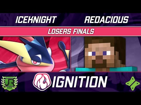 IceKnight (Greninja) vs Redacious (Steve) - Ignition 306 LOSERS FINALS