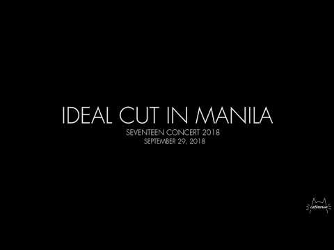 180929 SEVENTEEN Ideal Cut in Manila