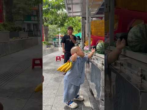 One Second Later, Only the Banana Peel Was Left! 😂 #funny #comedy #shorts #viral
