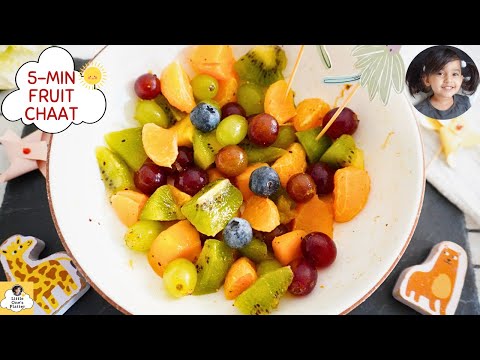MIXED FRUIT CHAAT IN 5 MINS | चटपटा फ़्रूट चाट | Quick Mid-Morning Snack | Easy Fruit Salad Recipe