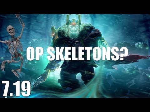 Why You Should Play Offlane Wraith King for EASY MMR in 7.19