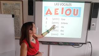 The Spanish Vowels - Las Vocales en español.