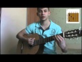 Виктор Цой (Кино) - Спокойная ночь (разбор песни) как играть на гитаре ...