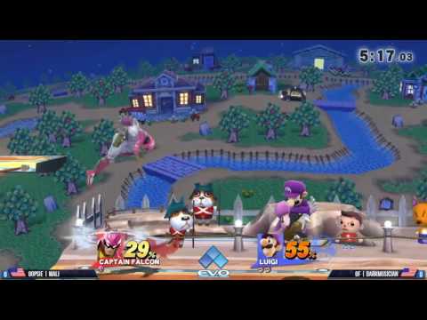 Mali (Falcon) vs. DarkMusician (Luigi) - R1 Pools
