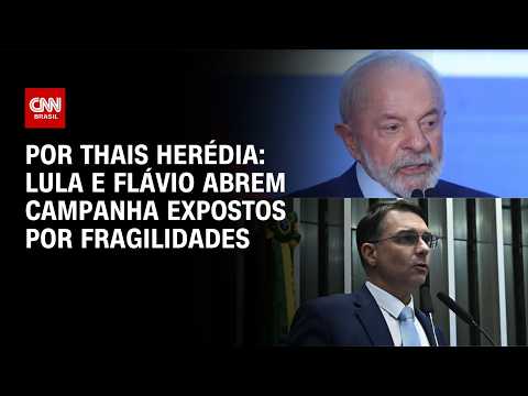 Lula e Flávio abrem campanha expostos por fragilidades | HORA H