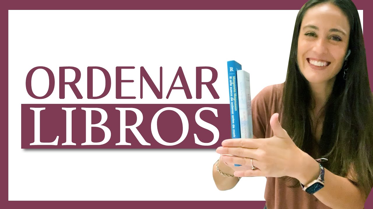 📚 Cómo ORDENAR LOS LIBROS en tus estanterías.