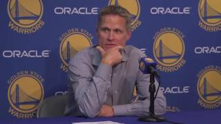 Kerr on Curry: 'You could tell it was one of those nights pretty early on'