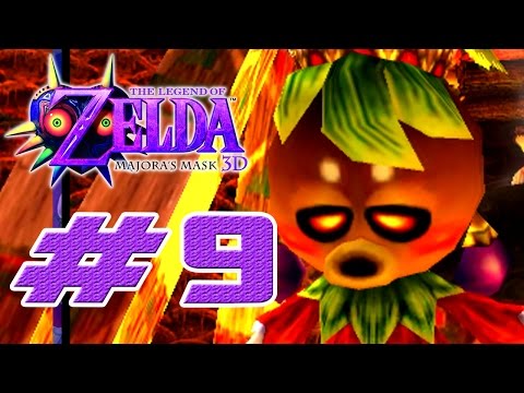 The Legend of Zelda Majora's Mask 3D - 100% Walkthrough Part 9 Deku Princess [HD]