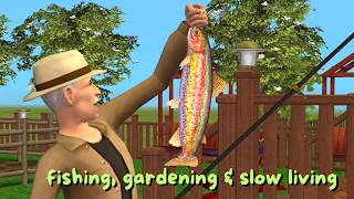 the sims 2 cottagecore life asmr for sleep! 🏡 off-grid cabin in the woods (no commentary)