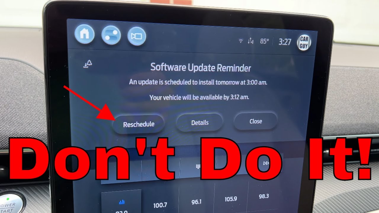 OTA Update Issues? - Mach-E