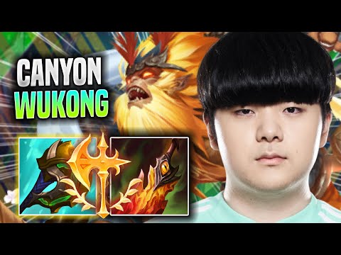 CANYON TRIES WUKONG WITH NEW BUFFS! - DK Canyon Plays Wukong JUNGLE vs Graves! | Season 2022