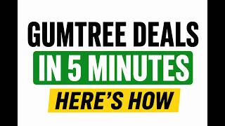 Gumtree Deal Hunting In 5 Minutes Or Less