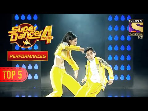 Sanchit और Vartika के Act से Judges हुए अचंभित | Super Dancer Chapter 4 | Performance | Top 5