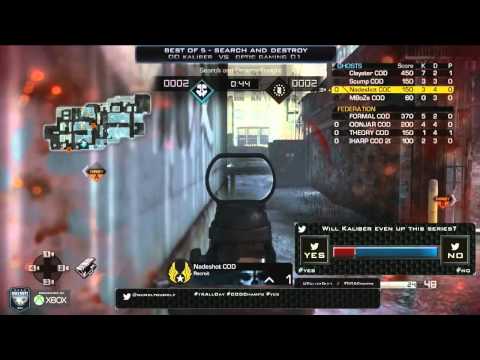 OpTic Vs Team Kaliber COD CHAMPS 2014 GAME 2!