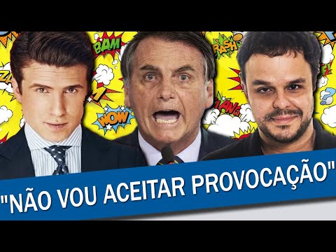 BARRACO: BOLSONARO ABANDONA ENTREVISTA APÓS CONFUSÃO COM ANDRÉ MARINHO E ADRILLES DA JOVEM PAN