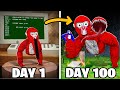 I Survived 100 Days As A GHOST In Gorilla Tag
