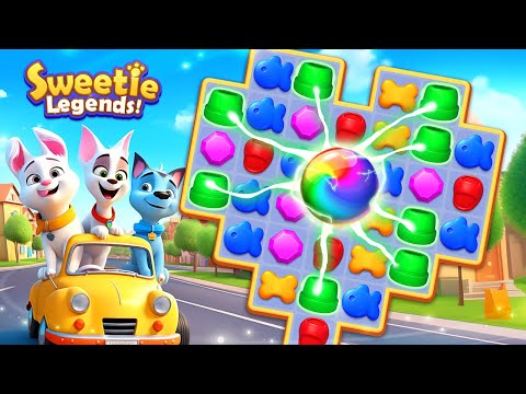 Sweetie Legends - Match 3 Game Video