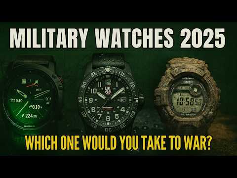 Tactical Watches You Need in 2025 | Built for Military, Survival & Adventure