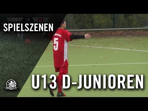 SC Charlottenburg – 1. FC Wilmersdorf (U13 D-Junioren, Verbandsliga, Staffel 2) - Spielszenen