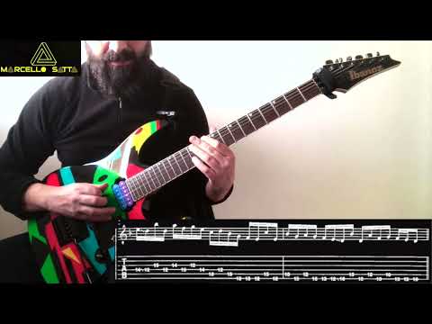 John Petrucci WILD STRINGDOM Developing Diatonic sequences EX 8 - Ibanez Jpm p1