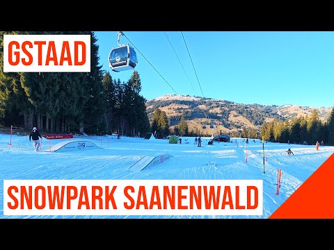 Gstaad 🟠 Snowpark Saanenwald #1 🇨🇭