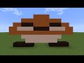 Minecraft SMB Stomped Goomba Sprite Pixel Art Tutorial