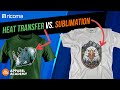 HEAT TRANSFER Vs. SUBLIMATION  | T-Shirt Printing & More | Apparel Academy (Ep56)