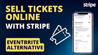 🎟️ How to sell tickets online using stripe. (Eventbrite alternative)