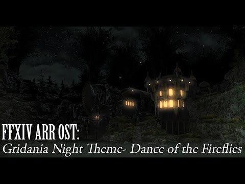 FFXIV OST Gridania Night Time Theme ( Dance of the Fireflies )