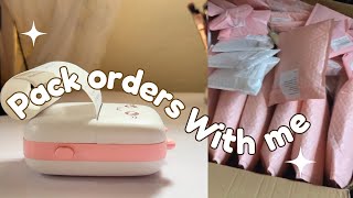 SHARON’s vlog 18: Small Business Vlog | ASMR Pack orders with me as a small business owner
