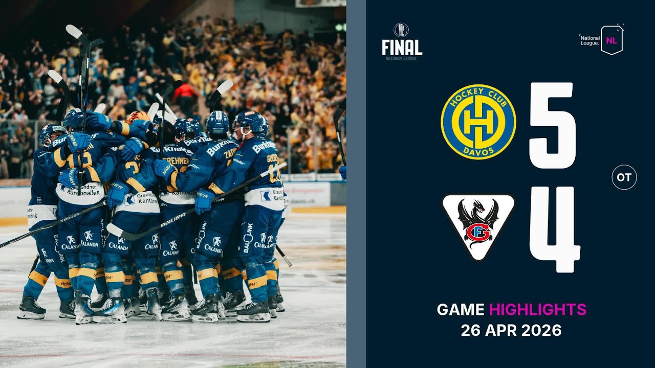 NL FINALS 26 - HC Davos vs Fribourg-Gottéron Game 5
