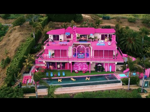 Life-sized Barbie dreamhouse opens in Malibu for two overnight stays