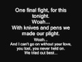 Black Veil Brides - Knives and Pens Lyrics (HD ...