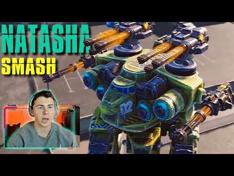 How Powerful Can The Natasha Be? WAR Machine Natasha SMASHING Robots | WR Gameplay