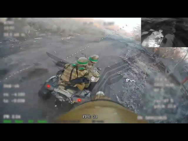 Drones rusos atacan a miembros de fuerzas ucranianas