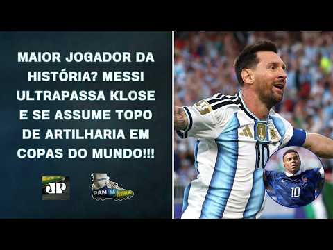 ELE É IMPARÁVEL!!! MESSI MARCA DOIS E SE TORNA O MAIOR ARTILHEIRO DAS COPAS DO MUNDO! | PAN NA ÁREA