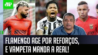 “Cara, a gente sabe da vaidade desses caras do Flamengo”: Vampeta manda a real