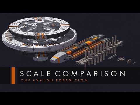 Ship Scale Comparison | The Avalon Expedition | The Sojourn