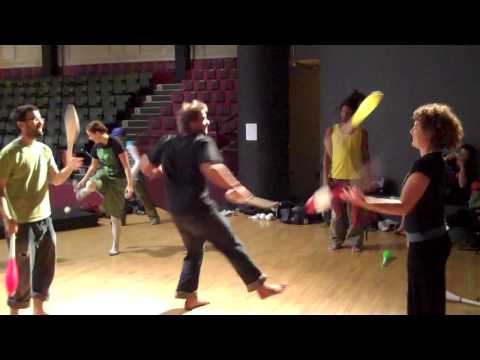 Roundabouts with Bekka and Kreg Dale at Vancouver Juggling Club