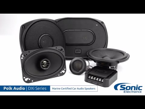 Polk Audio DXi651 Car/Marine/ATV Speakers-video