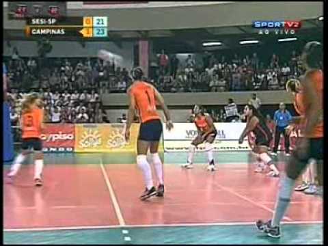 SESI SP X AMIL CAMPINAS - 2º JOGO SEMI PAULISTA VÔLEI 2012