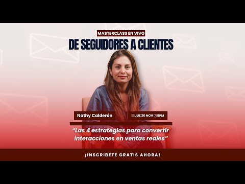 Masterclass de seguidores a clientes