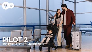 KINDERKRAFT SELECT Kočík športový Pilot 2 Beige