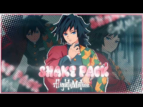 🔥 Ultimate Alight Motion Shake Pack | XML + Qr + Link 🥶 | #anime #alightmotion 