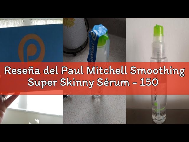 Vídeo relacionado con Paul Mitchell Smoothing Super Skinny Serum 150 ml - 150 ml