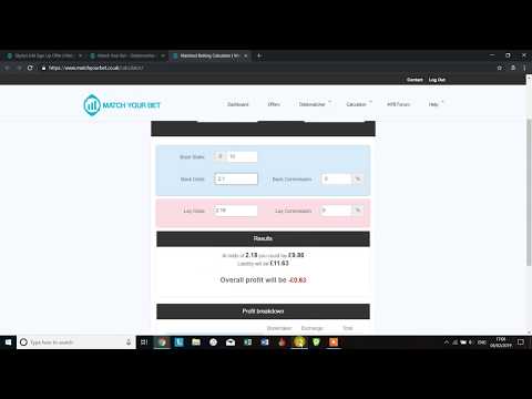 Matched Betting Guide - Placing your first qualifying bet