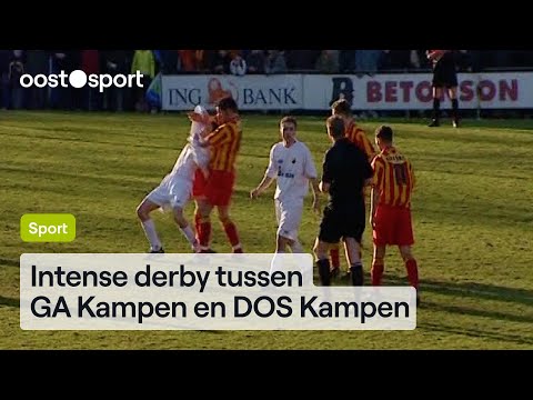 Flinke opstootjes bij de beladen voetbalderby van Kampen | Oost