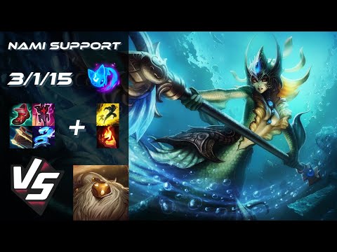 SUPPORT Nami vs Bard - NA Challenger Patch 14.9